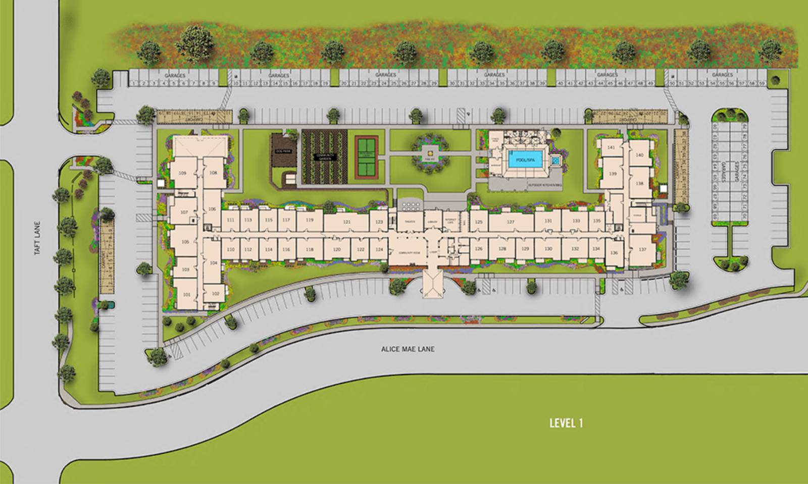 Affinity at Southpark Meadows - Sitemap - Affinity Living Communities